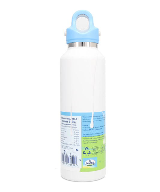 FRIDGE STYLE WATER BOTTLE/MEDIUM- MILK