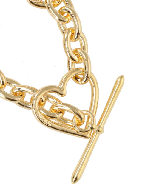 HEART BRACELET (MEDIUM LINK)