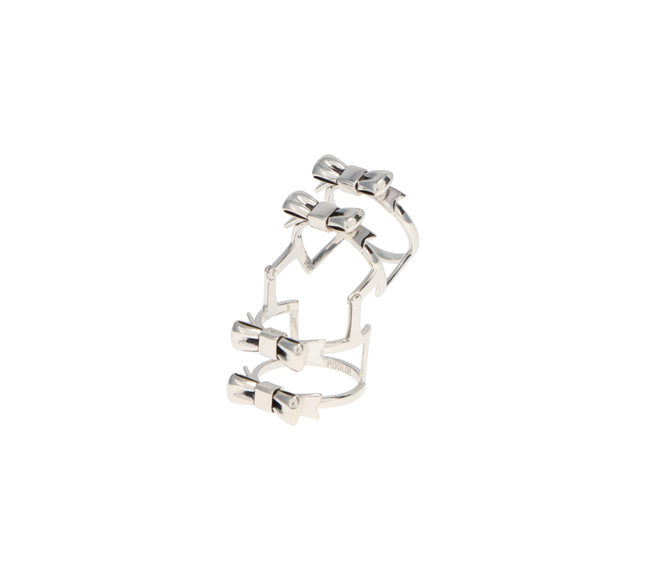 4 BOWS RING