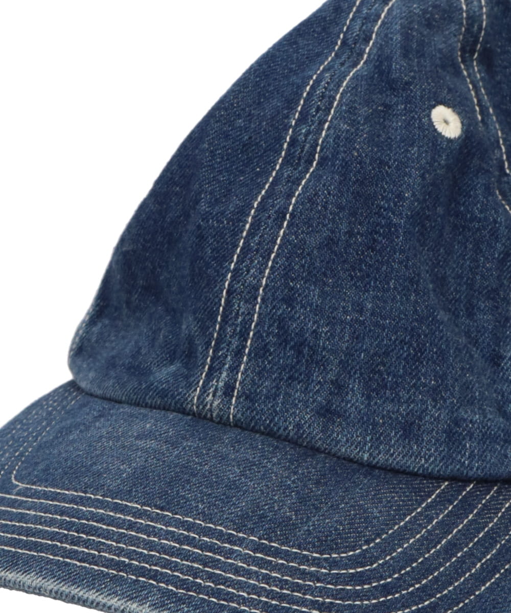RECYCLED DENIM 6PANEL CAP