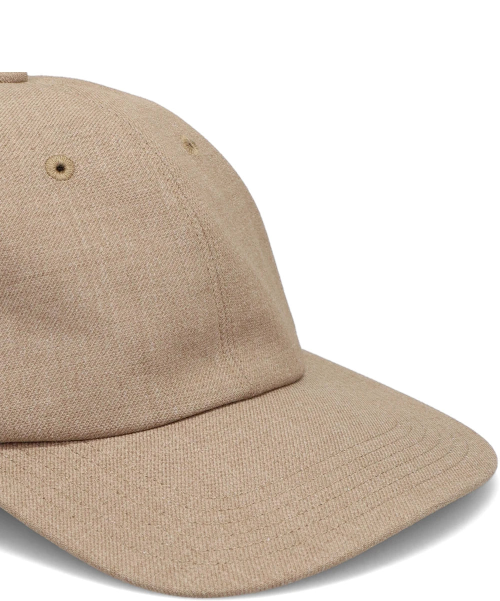 WOOL POLY GABA 6PANEL CAP