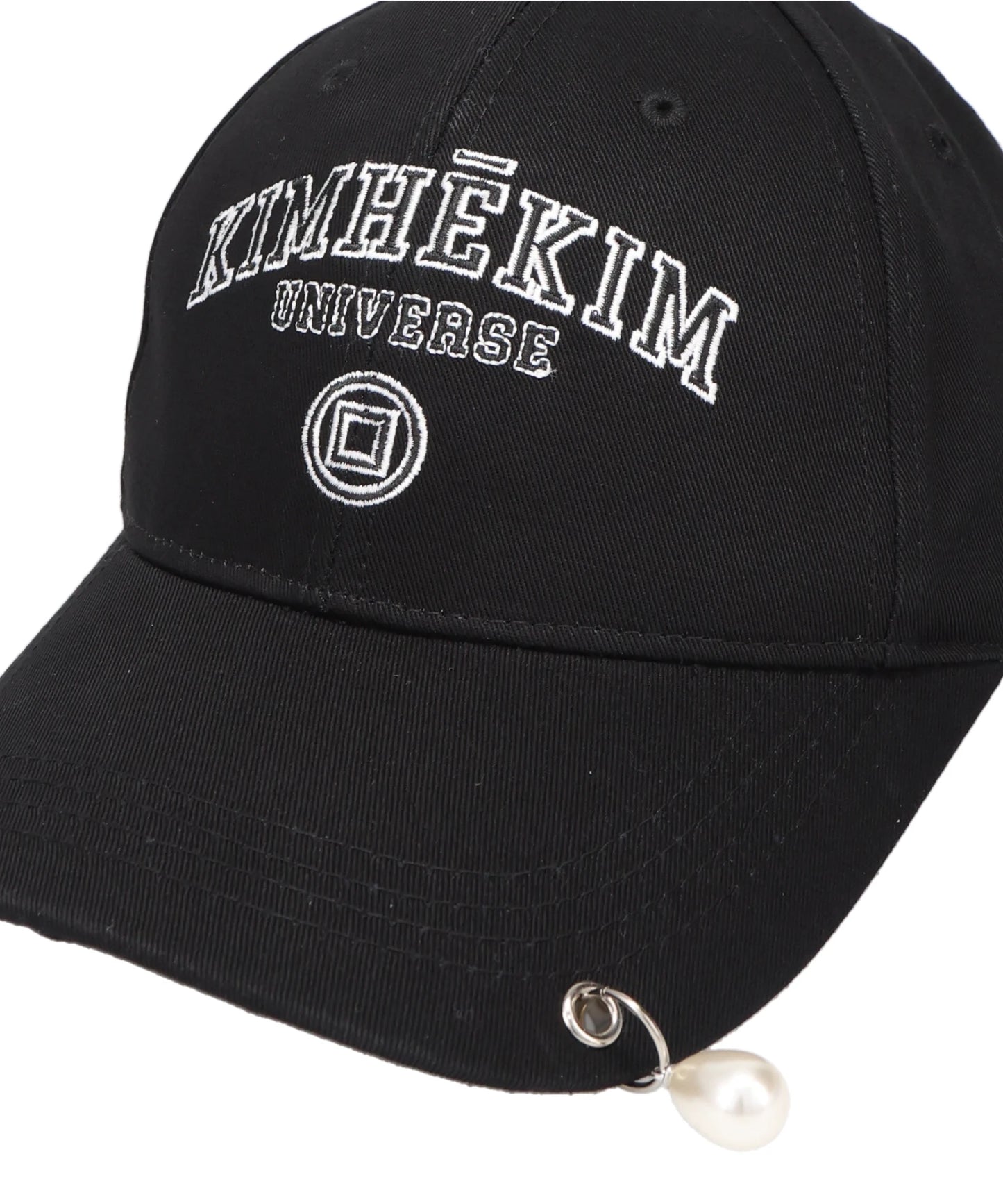 PEARL PIERCED BASEBALL CAP