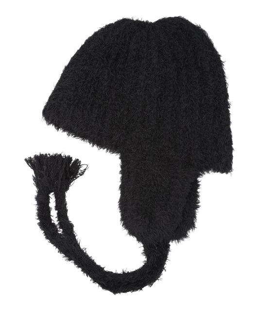 POODLE FUR EAR BEANIE