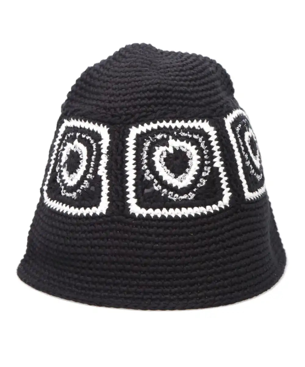 ア*ビ様 年始セール！【超希少】BLESS 黒 変形編み込み麦わらハット MIDWEST EXCLUSIVE CROCHET BUCKET HAT – MIDWEST ONLINE STORE
