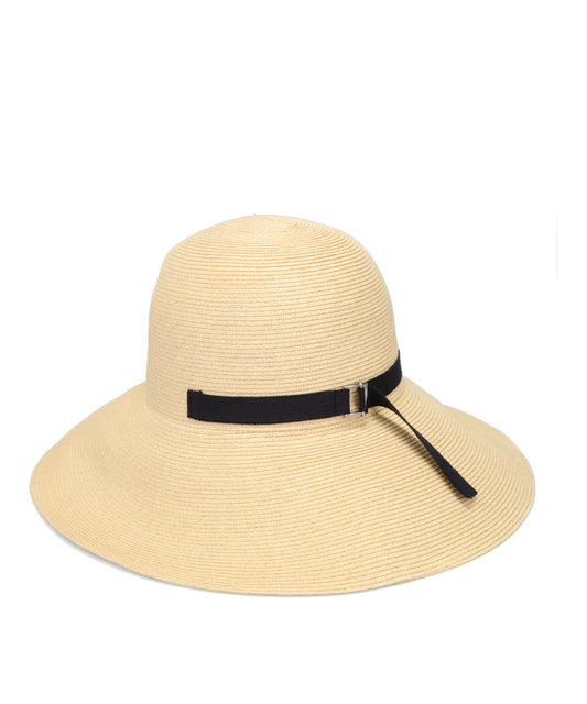 PAPER BRAID BOWLER HAT