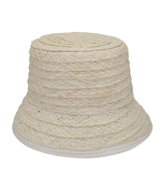 RAFFIA BUCKET HAT