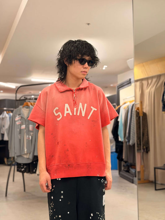 SS HALF ZIP SWEAT/SAINT