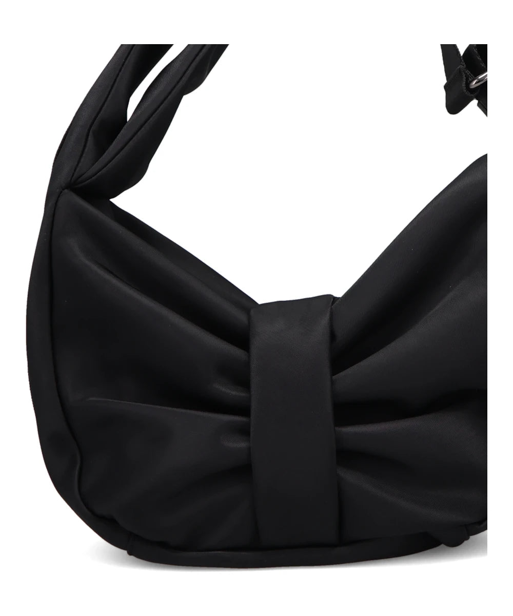 MINI SLING BOW BAG W/ EMB