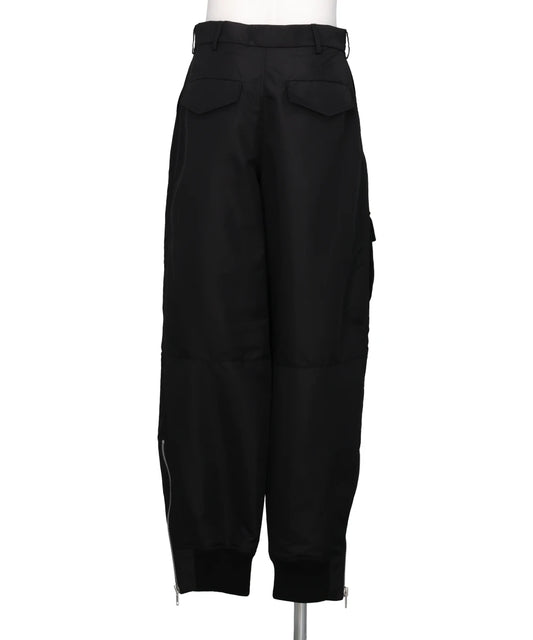 ANKLE ZIP POCKET TROUSERS