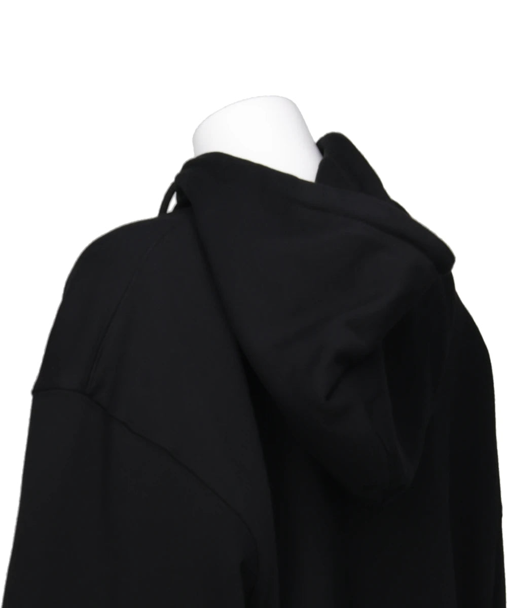 FLOWER APPLIQUE HOODIE