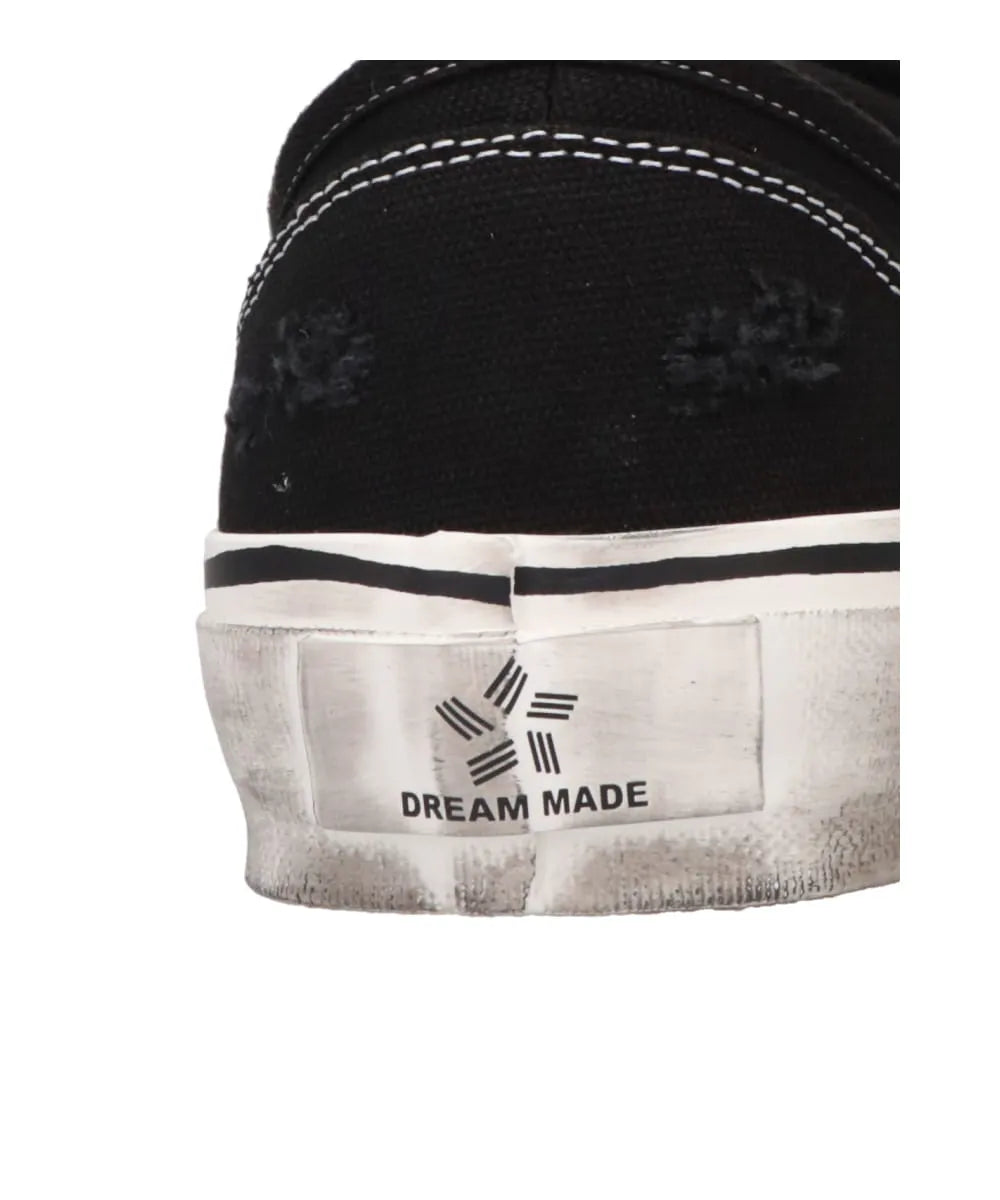 "HERC" DISTRESSED VULCANIZED SNEAKER