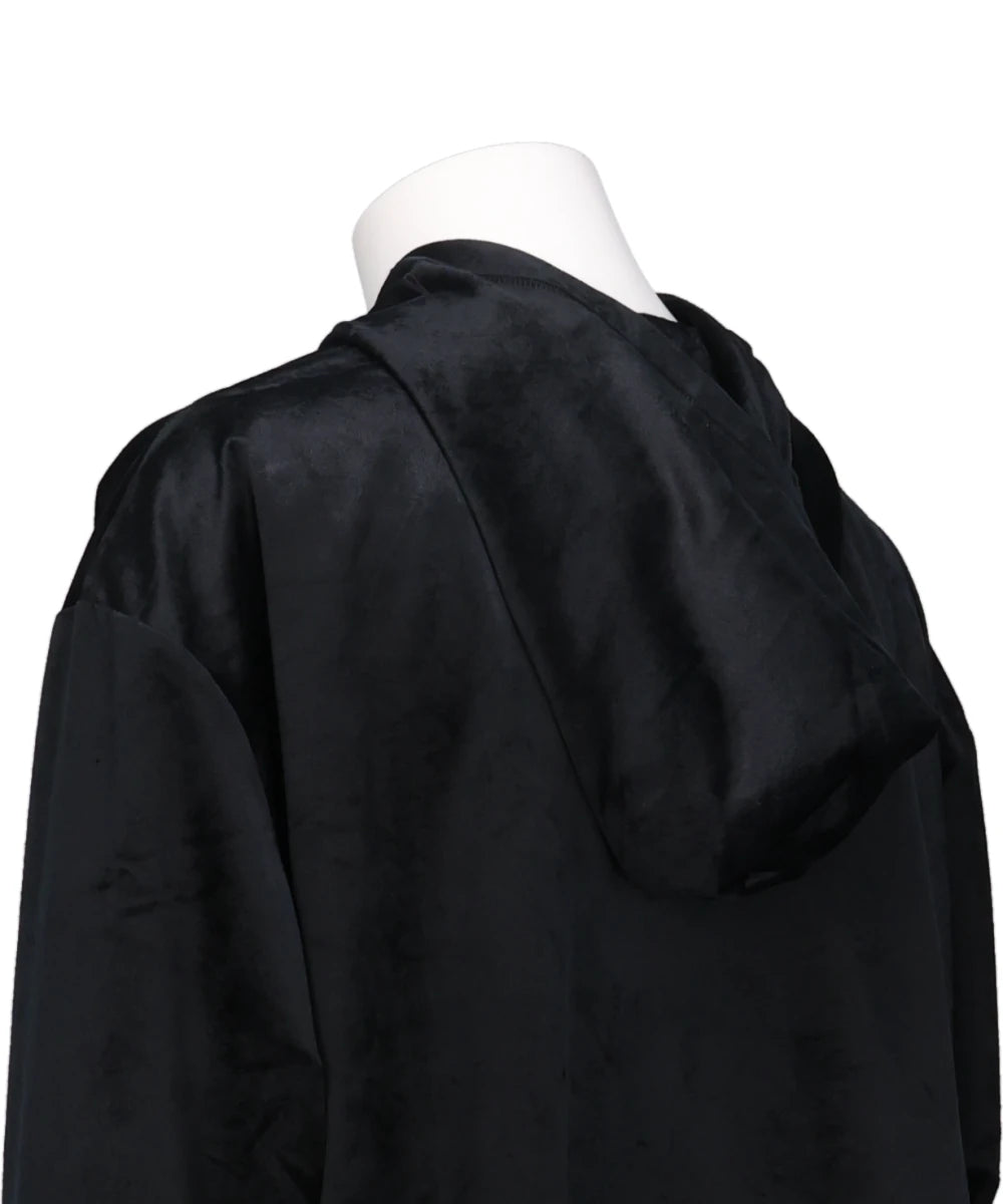 OVER HOOD VELOR T-SHIRT