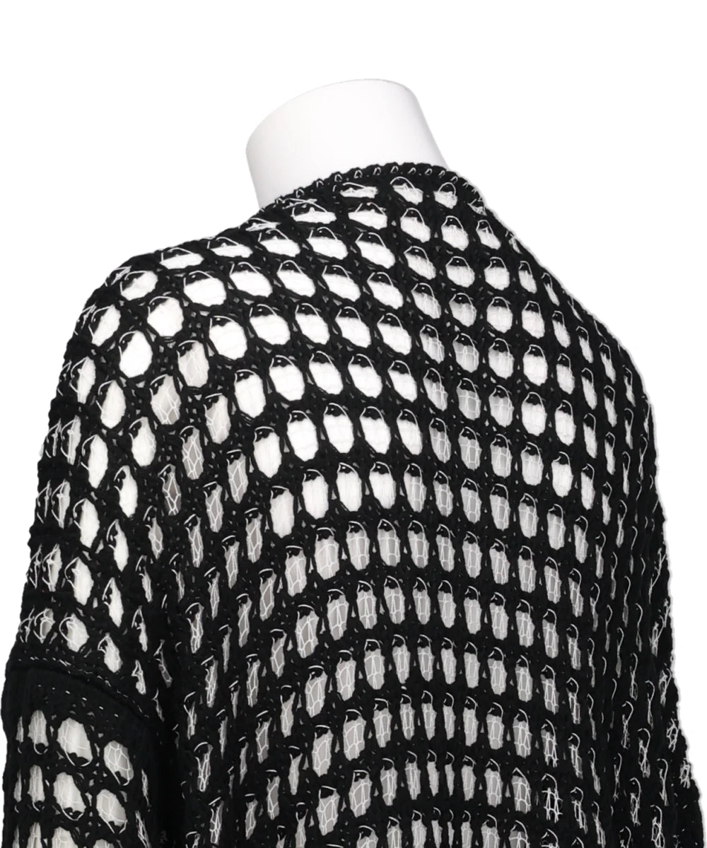 MESH ASYMMETRY KNIT