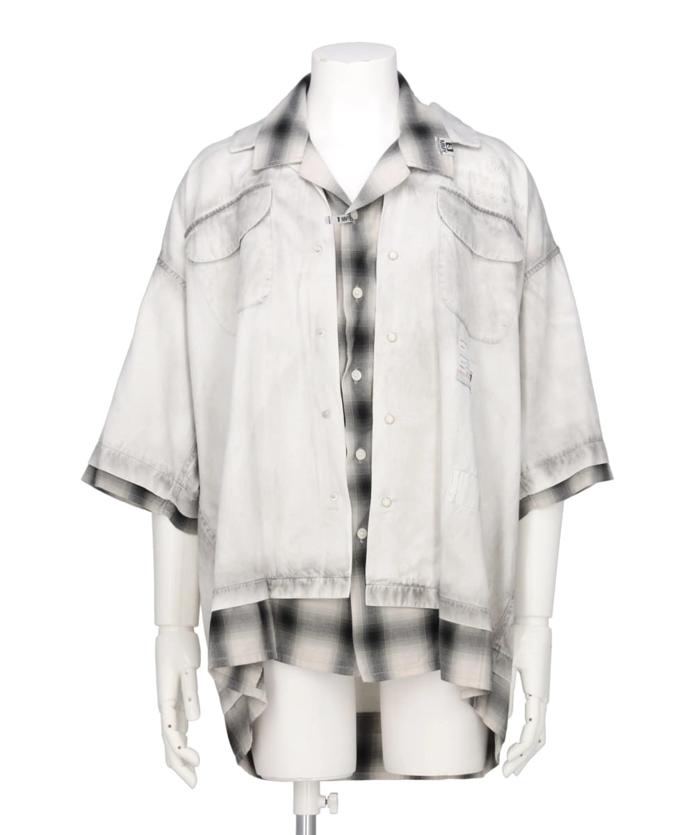 RC TWILL DOUBLE LAYERED S/S SHIRTS