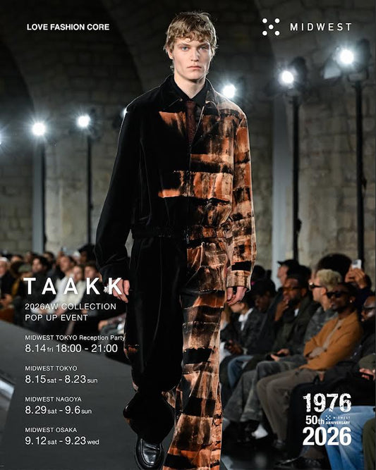 TAAKK 2026AW COLLECTION POP UP STORE
