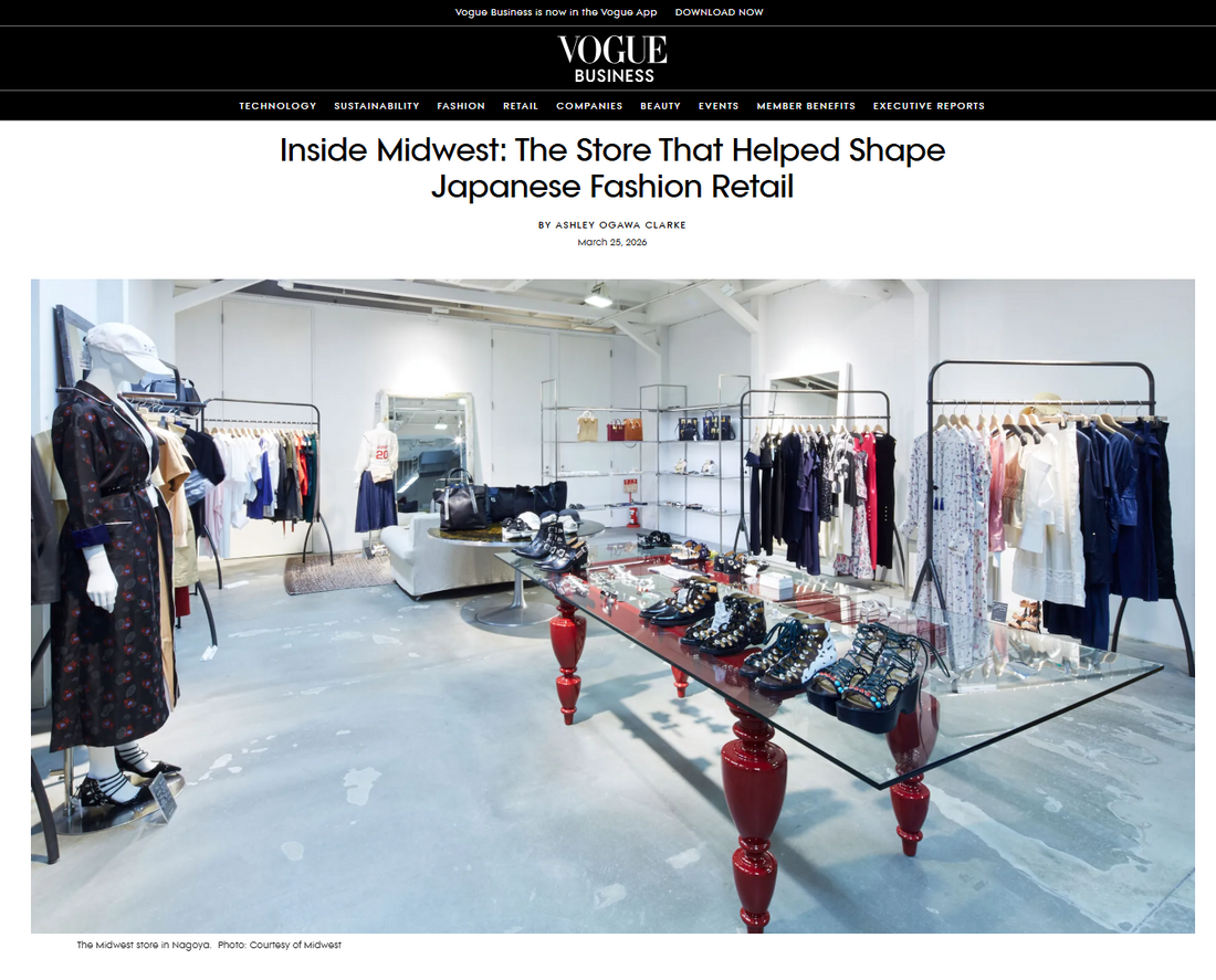 【VOGUE BUSINESS】Inside Midwest: The Store That Helped Shape Japanese Fashion Retail