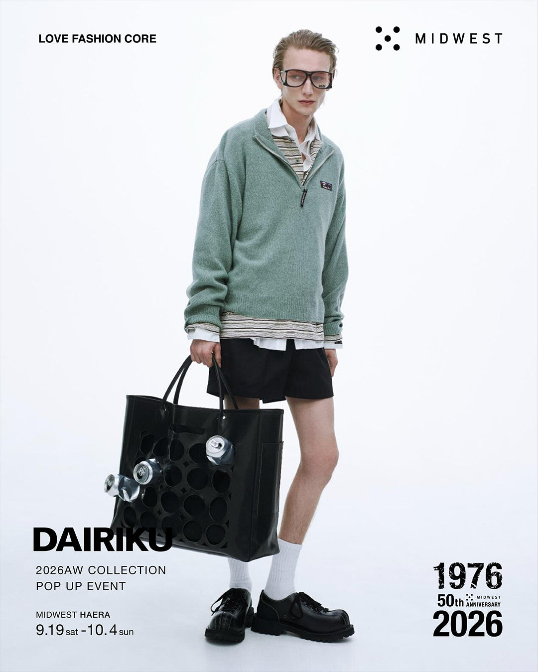 DAIRIKU 26AW POP UP STORE at MIDWEST HAERA