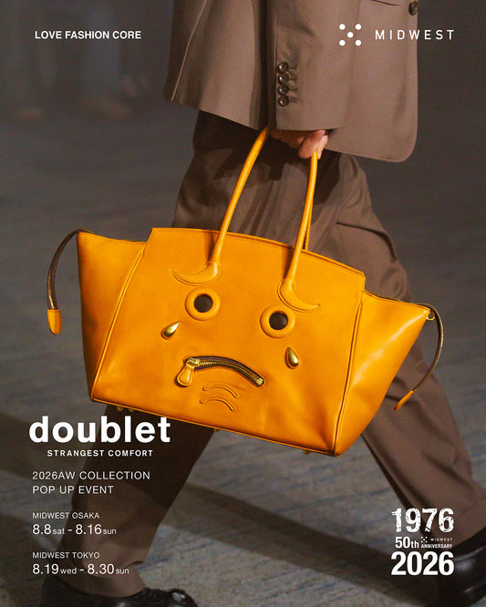 doublet 26AW POP UP STORE at MIDWEST OSAKA&TOKYO