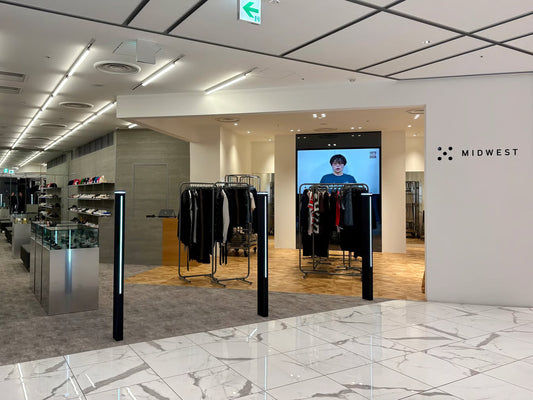 【FASHIONSNAP】ミッドウエストの新店舗が名古屋「ハエラ」にオープン　本店との相互送客狙う