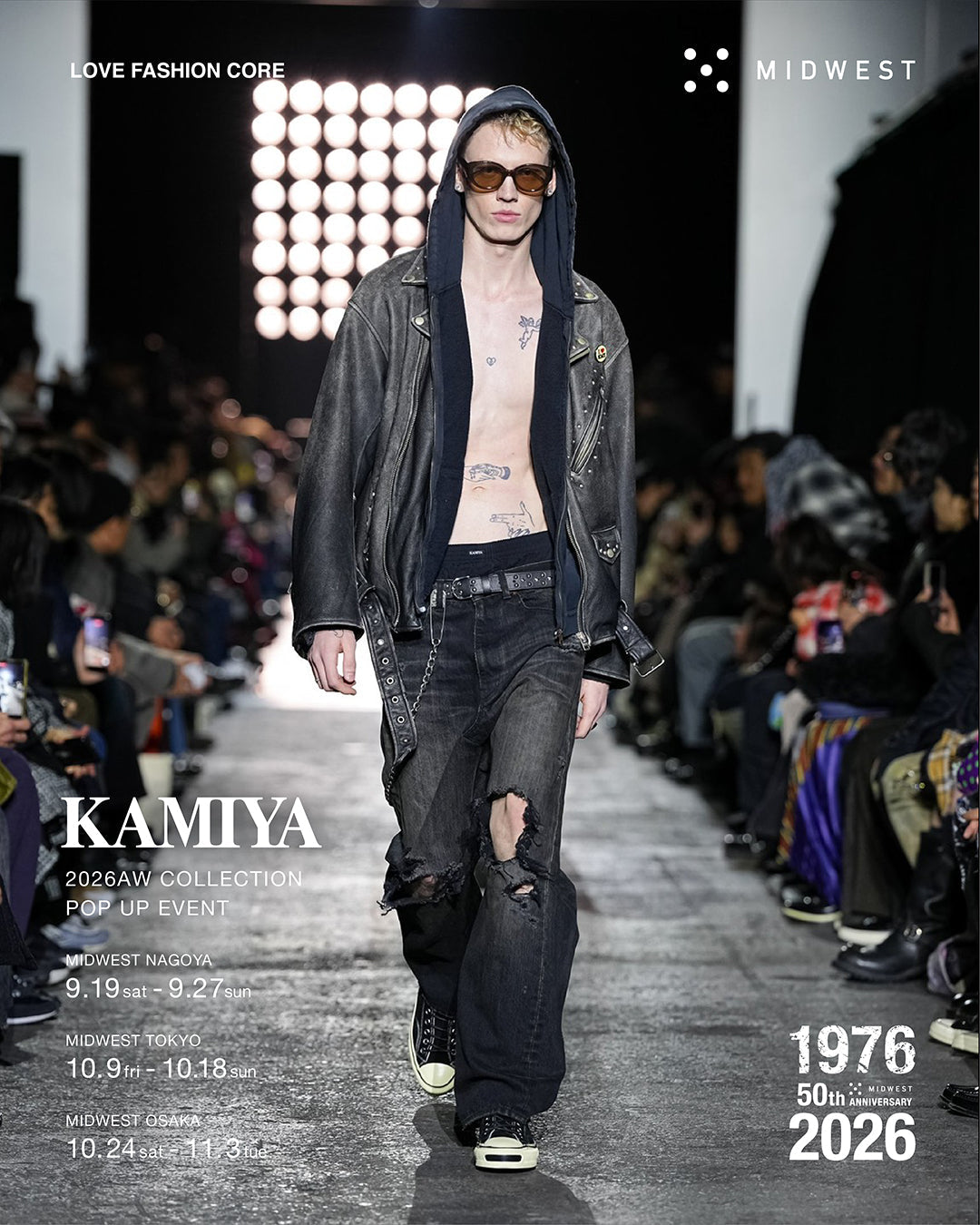 KAMIYA 26AW POP UP STORE at MIDWEST NAGOYA&TOKYO&OSAKA