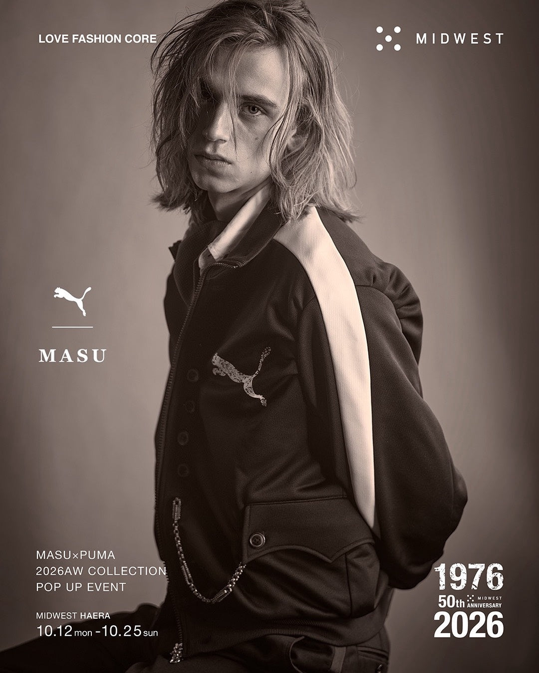 MASU × PUMA 2026AW POP UP STORE at MIDWEST HAERA