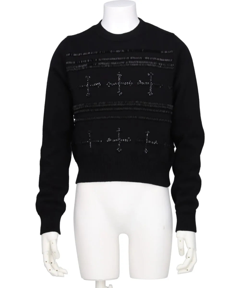 BIJOU CROSS TITE KNIT