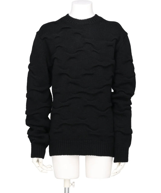JOHN LAWRENCE SULLIVAN(ジョンローレンスサリバン) TUCK STITCHED KNIT SWEATER