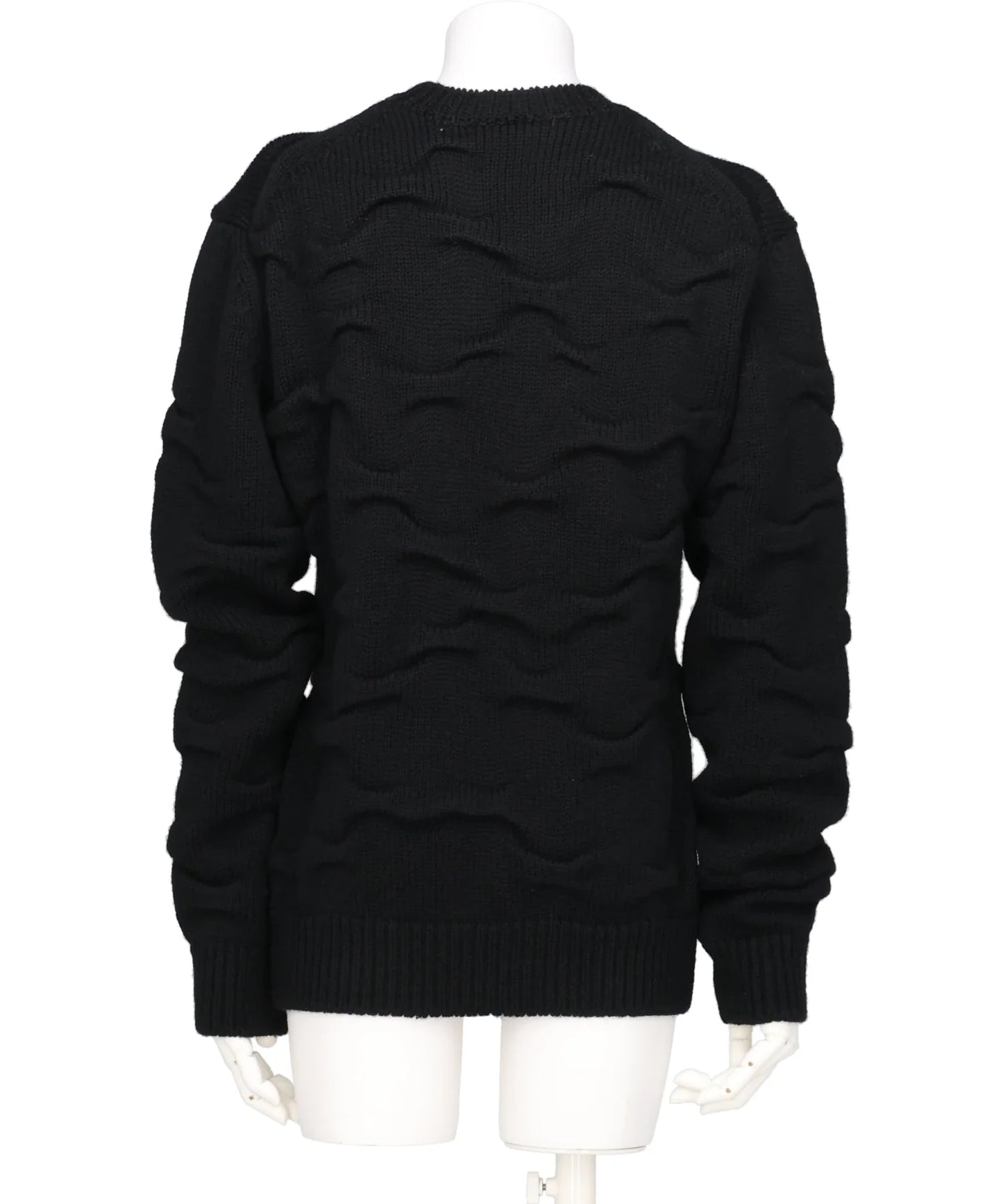 TUCK STITCHED KNIT SWEATER