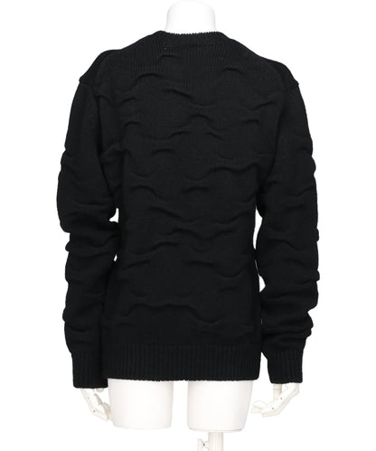 TUCK STITCHED KNIT SWEATER