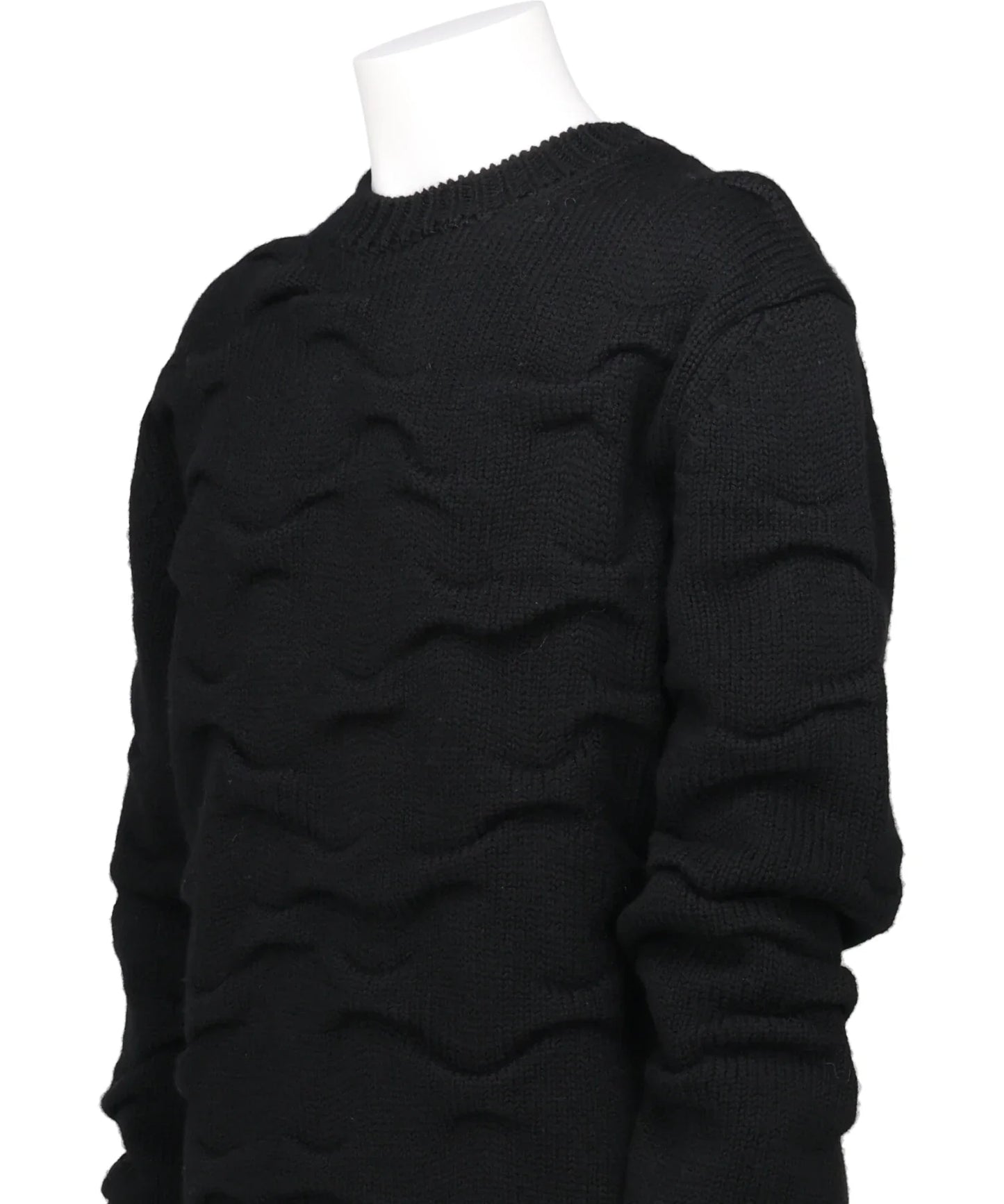 TUCK STITCHED KNIT SWEATER