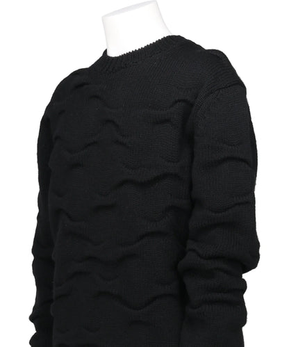 TUCK STITCHED KNIT SWEATER