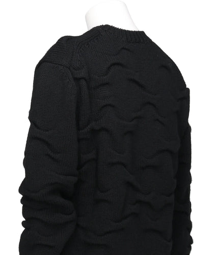 TUCK STITCHED KNIT SWEATER