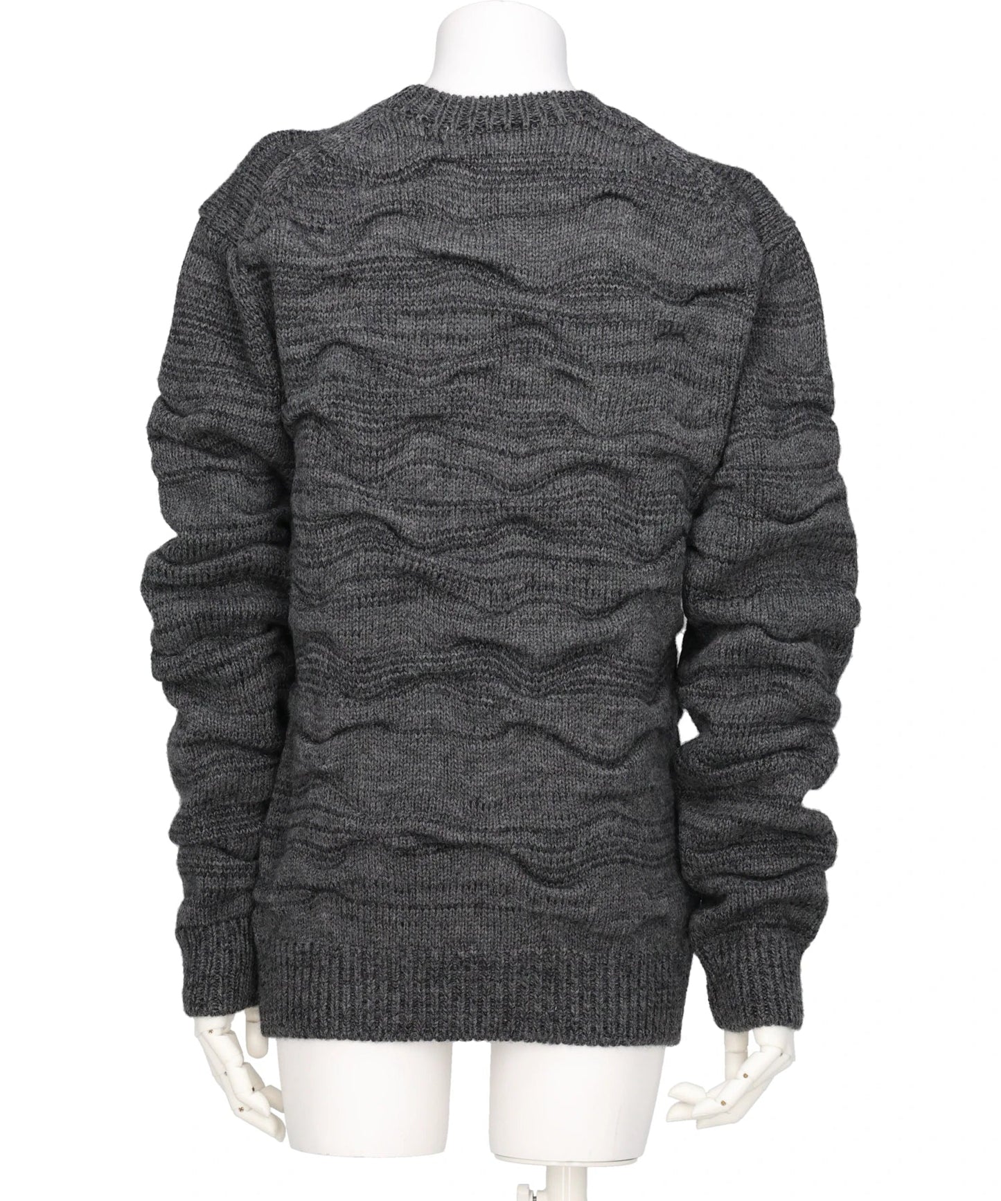 TUCK STITCHED KNIT SWEATER