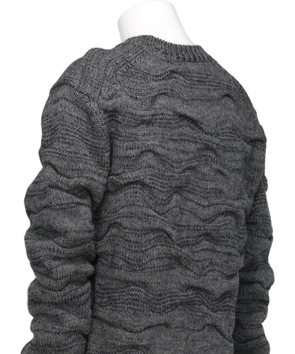 TUCK STITCHED KNIT SWEATER