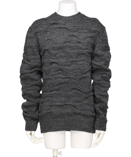 JOHN LAWRENCE SULLIVAN(ジョンローレンスサリバン)TUCK STITCHED KNIT SWEATER