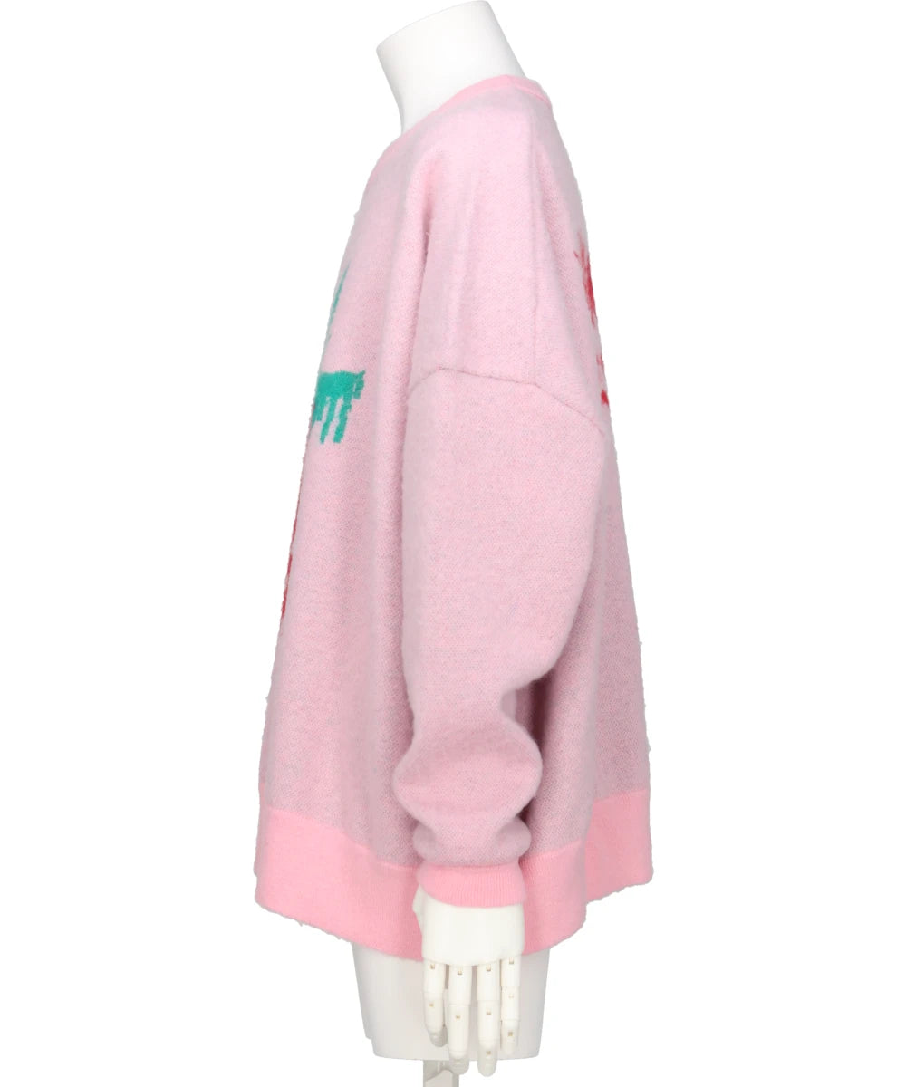 FRESH JACQUARD KNIT PULLOVER