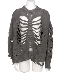 RIBCAGE KNIT PULLOVER