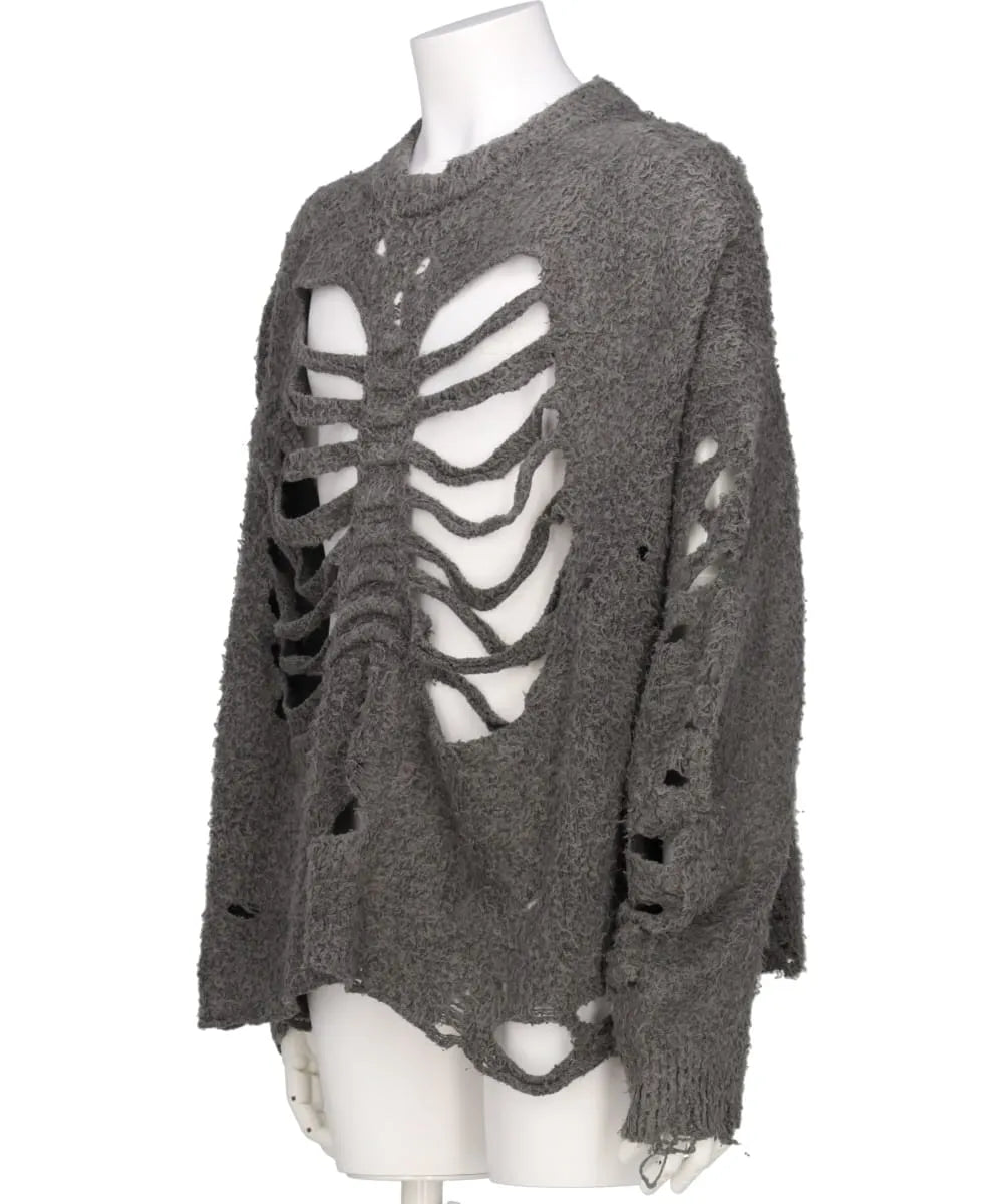 RIBCAGE KNIT PULLOVER