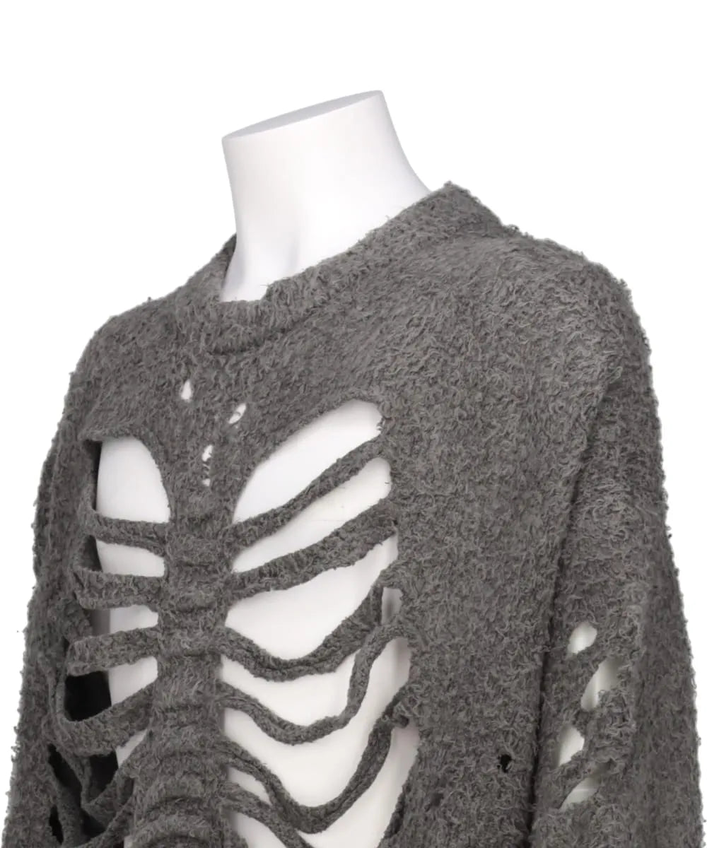 RIBCAGE KNIT PULLOVER