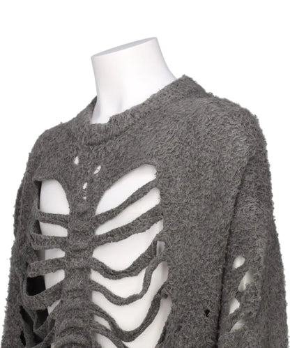 RIBCAGE KNIT PULLOVER