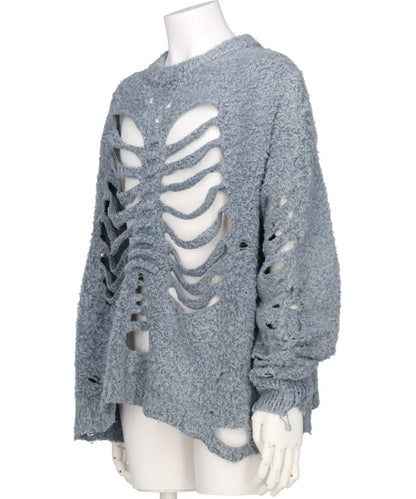 RIBCAGE KNIT PULLOVER