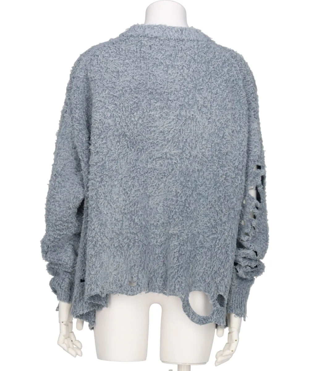 RIBCAGE KNIT PULLOVER