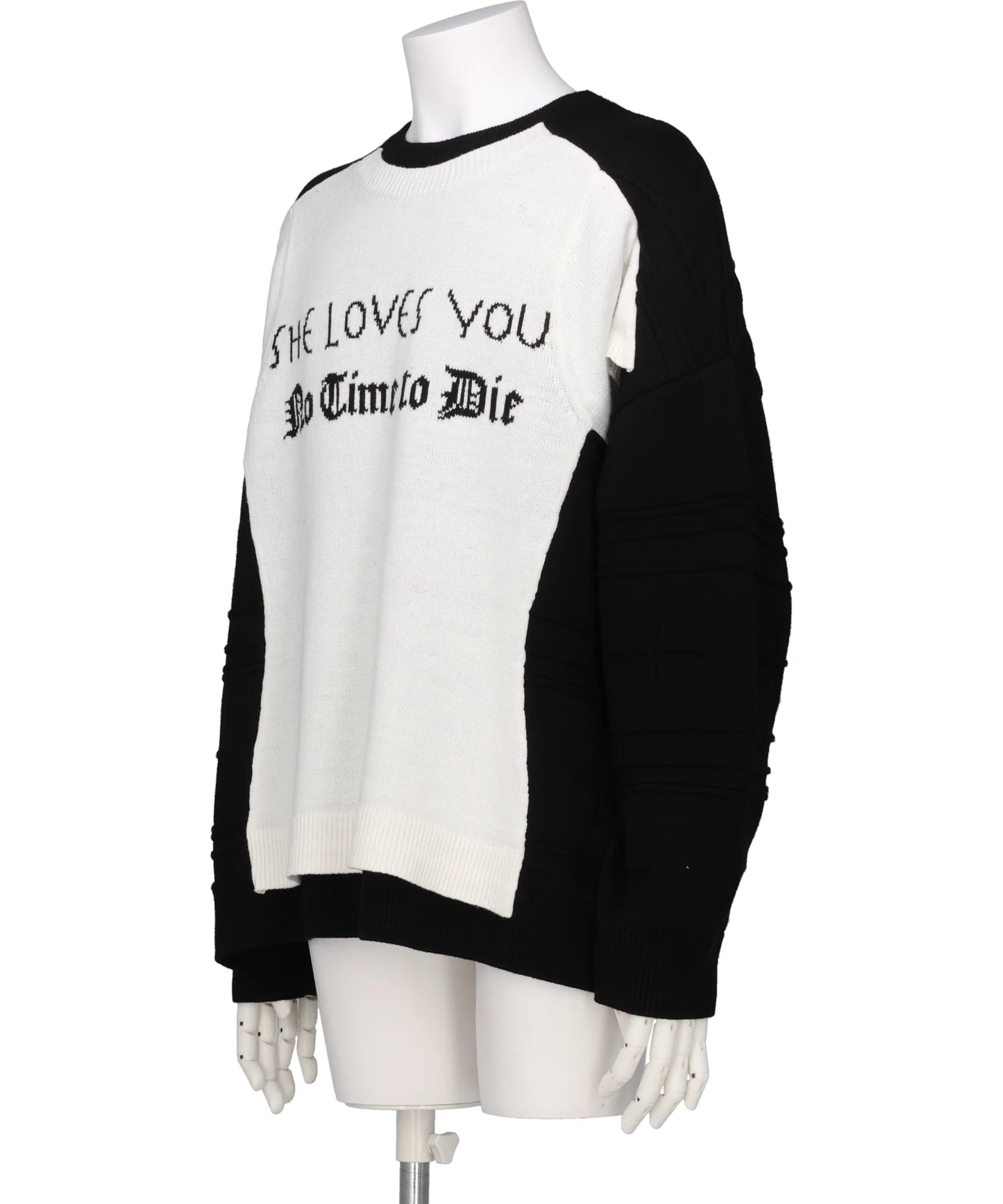 DOCKING LETTERED KNIT