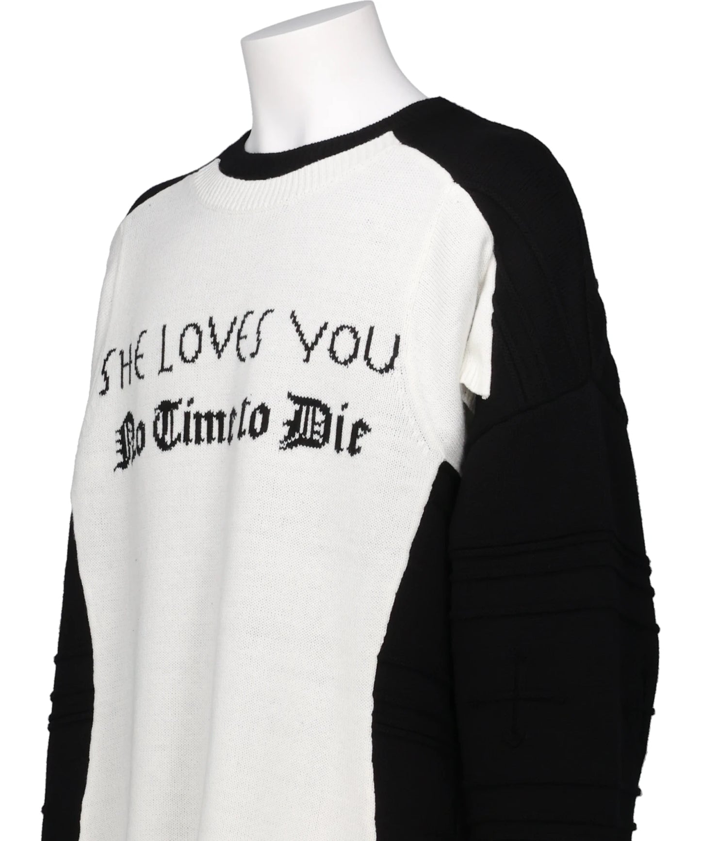 DOCKING LETTERED KNIT