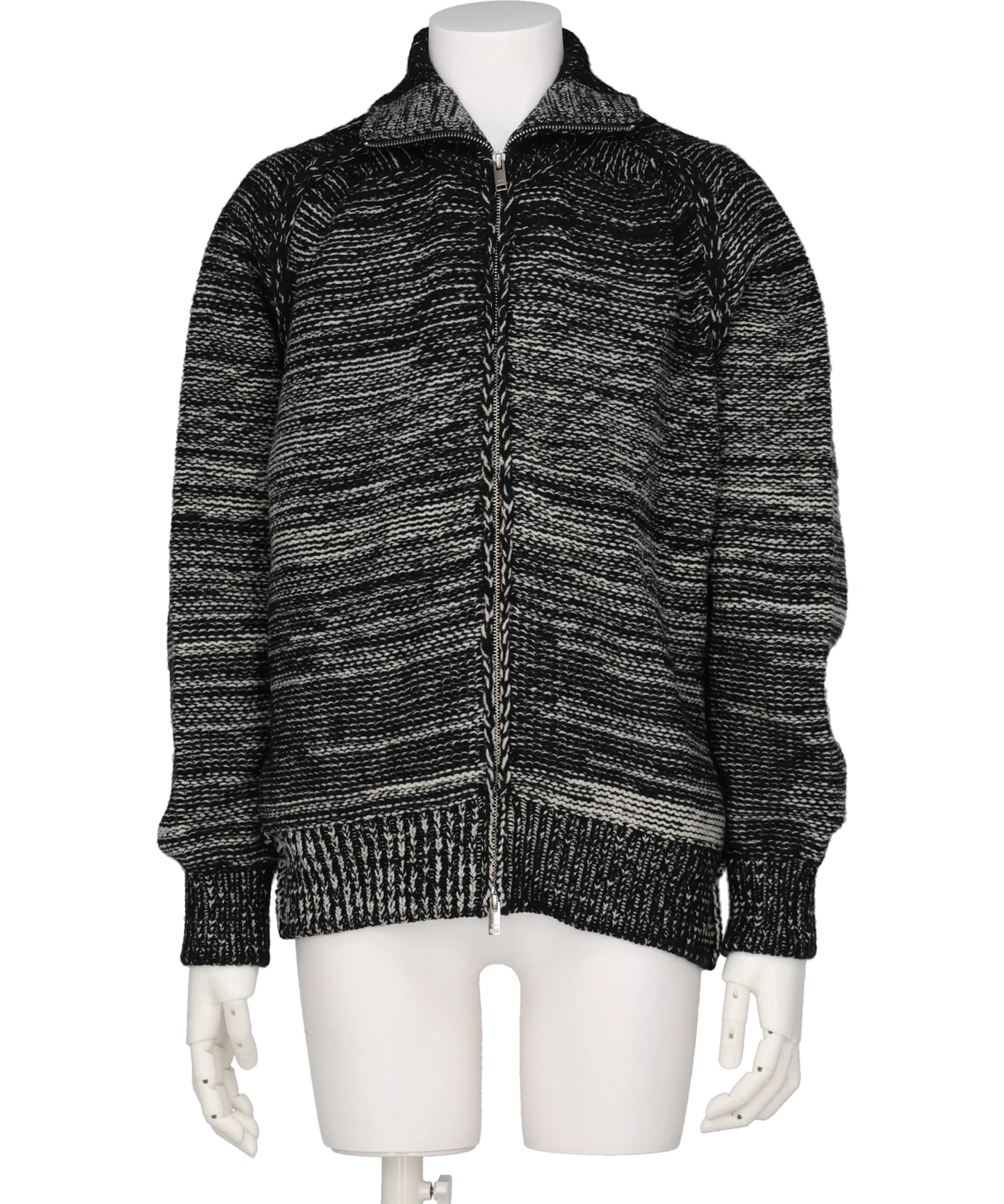 YOKE(ヨーク) GRADATION FRONT ZIP KNIT