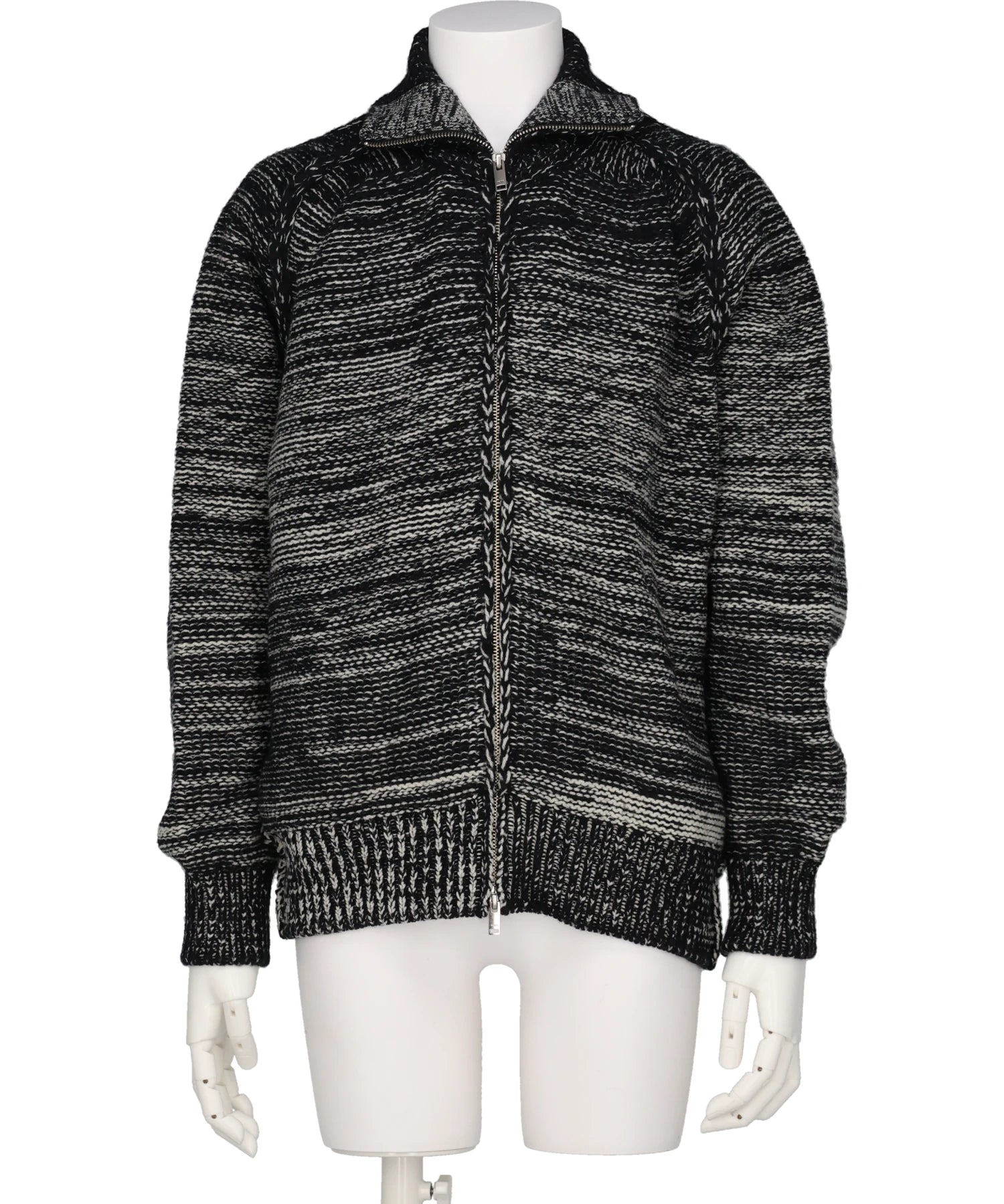 YOKE(ヨーク) GRADATION FRONT ZIP KNIT