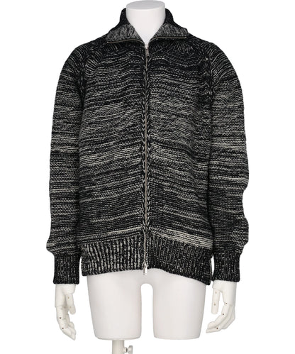 YOKE(ヨーク) GRADATION FRONT ZIP KNIT