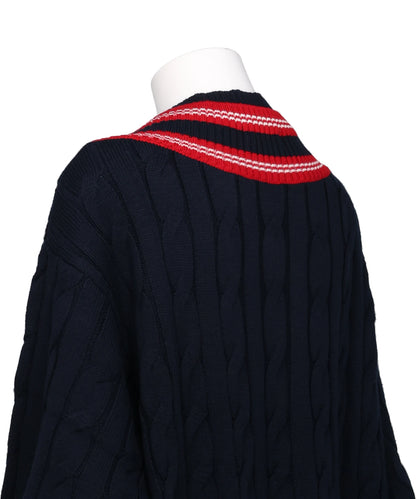 BEADED BUMBLE BEE SCHOOL KNIT