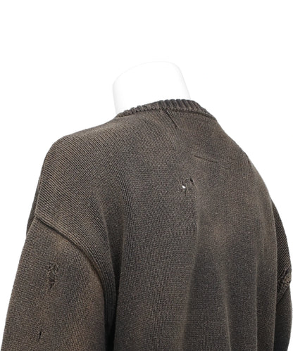 STRAWBERRY JACQURD KNIT PULLOVER