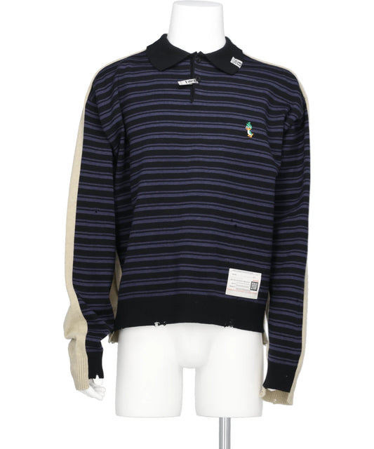 COMBINED KNIT PULLOVER